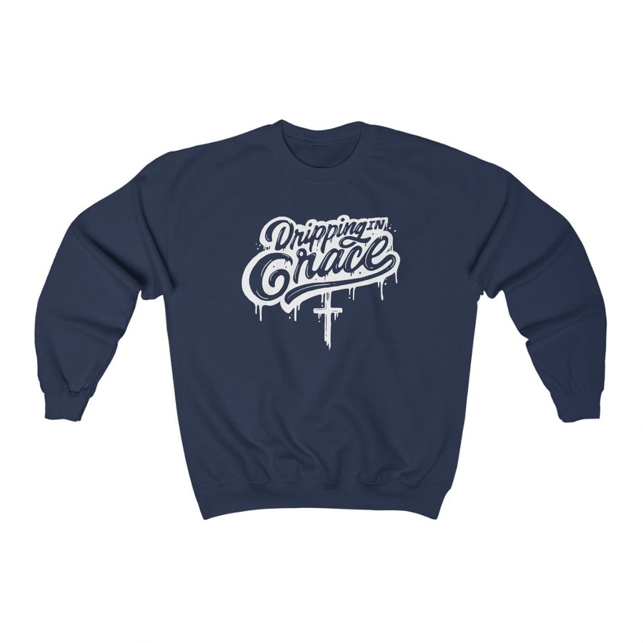 'Dripping in Grace' Unisex Sweatshirt - Devotees Movement