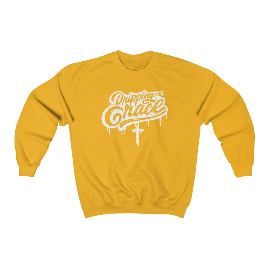 'Dripping in Grace' Unisex Sweatshirt - Devotees Movement