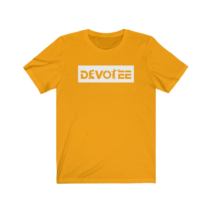 'Devotee' Unisex Tee (White) - Devotees Movement