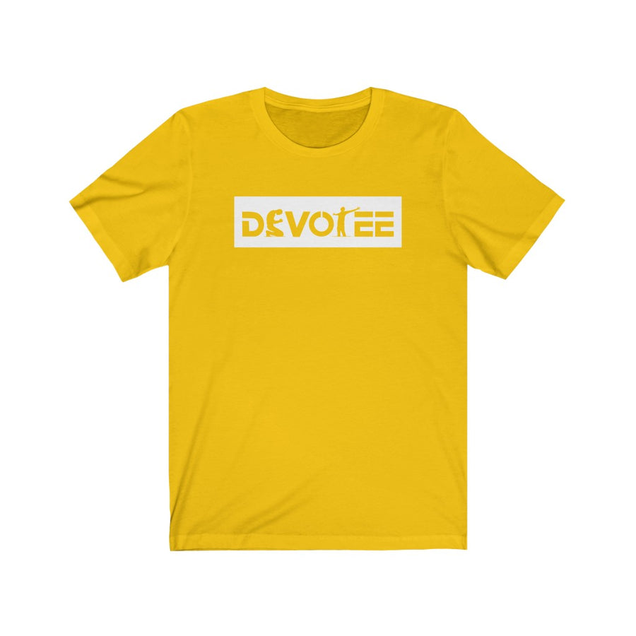 'Devotee' Unisex Tee (White) - Devotees Movement