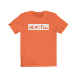 'Devotee' Unisex Tee (White) - Devotees Movement