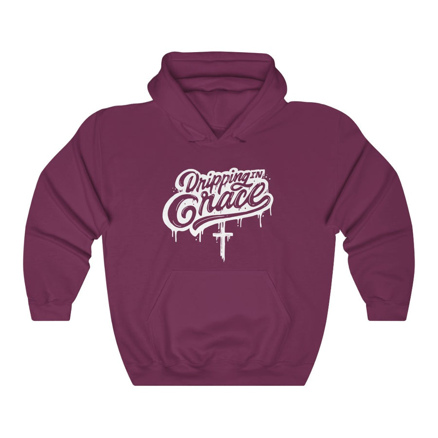 'Dripping in Grace' Unisex Hooded Sweatshirt - Devotees Movement