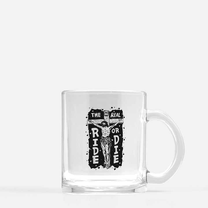 'The Real RIDE OR DIE' Glass Mug - Devotees Movement