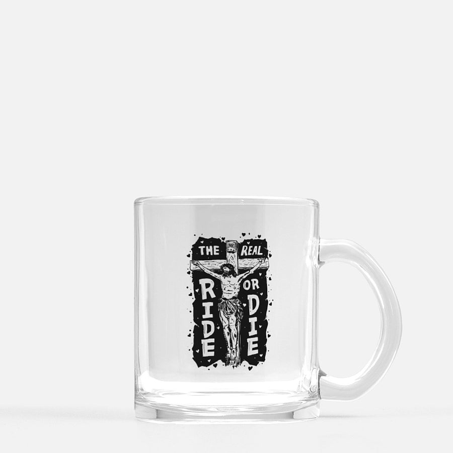 'The Real RIDE OR DIE' Glass Mug - Devotees Movement