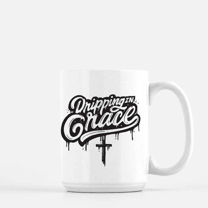 'Dripping in Grace' Ceramic Mug - Devotees Movement
