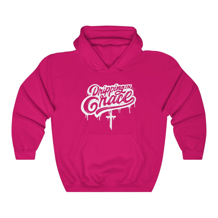 'Dripping in Grace' Unisex Hooded Sweatshirt - Devotees Movement