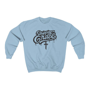 'Dripping in Grace' Unisex Sweatshirt - Devotees Movement