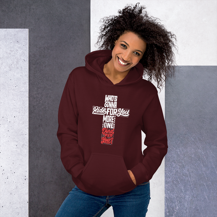 'Who's Gonna Ride for You More?' Unisex Hooded Sweatshirt - Devotees Movement