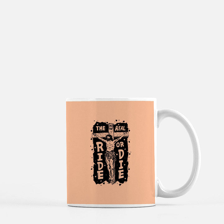 The Real Ride or Die Glossy Mug (various colours available) - Devotees Movement