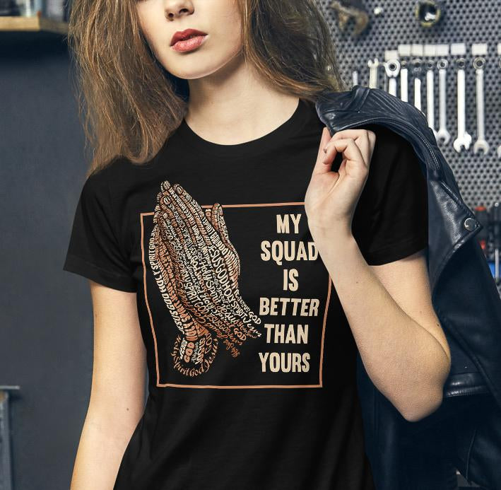 'My Squad is Better than Yours!' Women's Tee - Devotees Movement